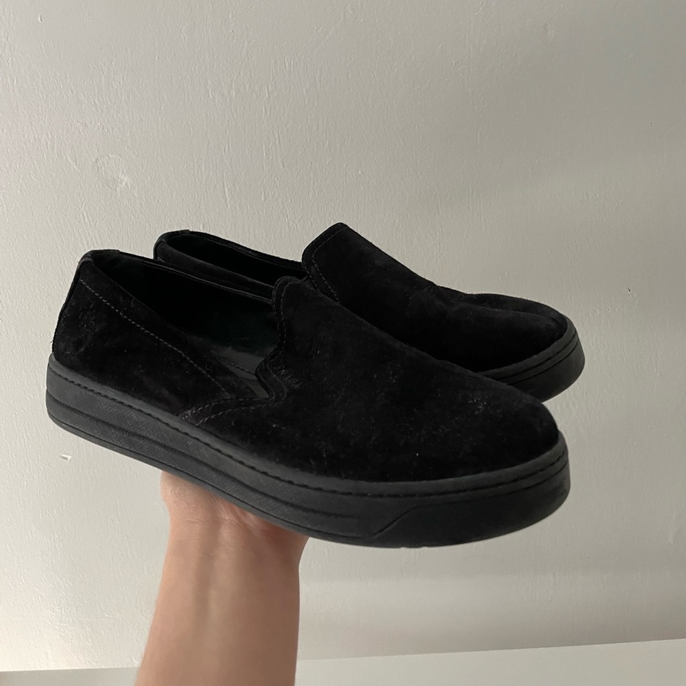 Prada Black Slip-On Shoes